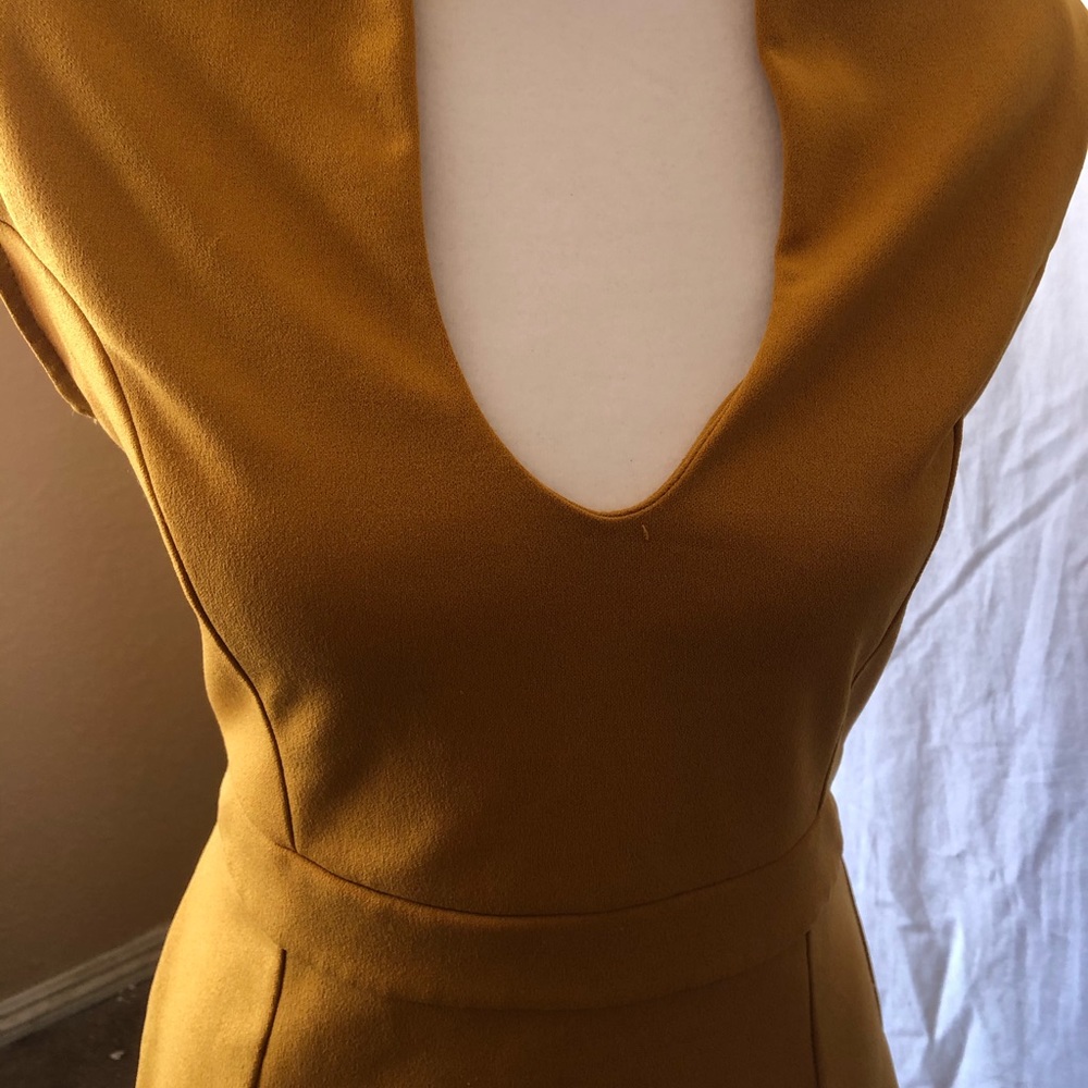 Yellow Midi Dress